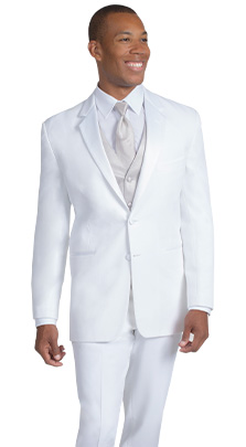 White Notch Lapel Tuxedo
